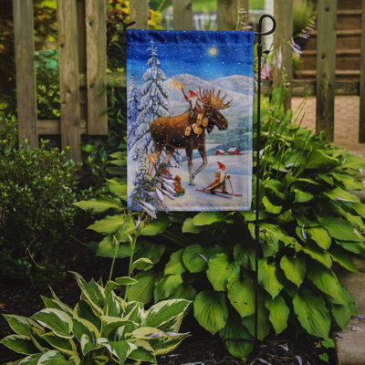 Zkon Double Sided Polyester Animal Garden Flag