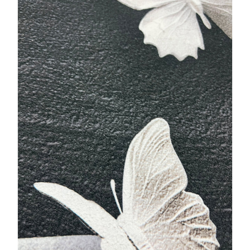 Décoration murale en bois inspirée par la nature avec un papillon décoratif pour le salon, 47.24" H x 21.65" W x 4.72" D