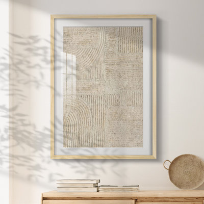 Sandstone Pastures I -Framed Print