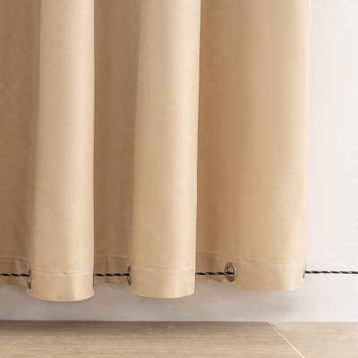 Rideau simple occultant en polyester 52 po