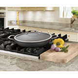 Cuisinart Elements Non-Stick Hard-Anodized Aluminum Paella Pan with Lid