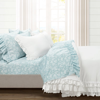 Garden Of Flowers Microfiber Sheet Set