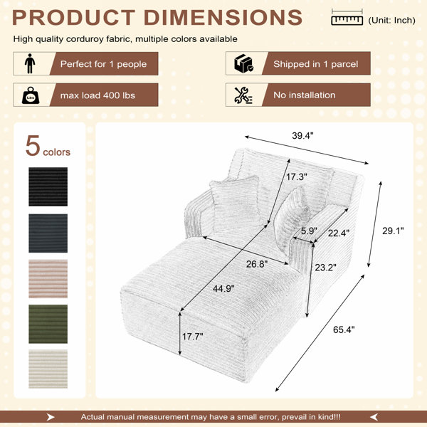 Dimensions du produit