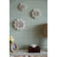 Fleur décorative faite à la main en céramique crème - Classic Decor Charmante beauté