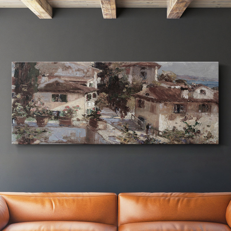 Série paysage - Mxliii - Toile tendue avec châssis - Prêt à accrocher, H 16 po x l 40 po