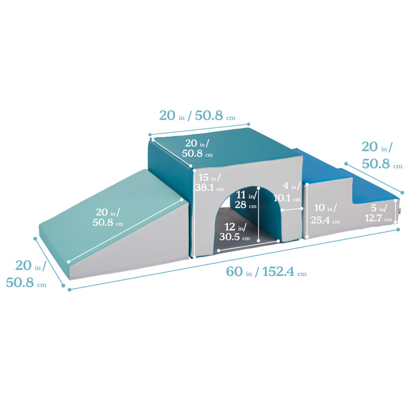 3 pièces ECR4Kids SoftZone, Contemporain