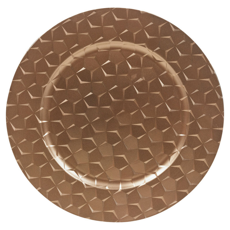 Adoline Acrylic Charger, Gold
