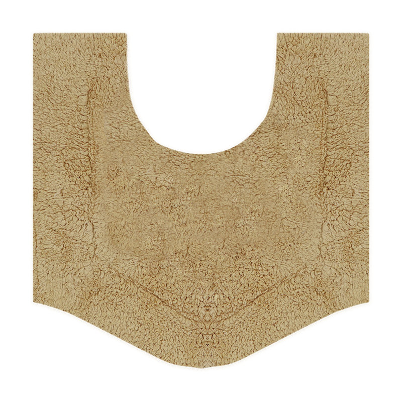 Morissette 100% Cotton Contour Mat 20"x20", Linen