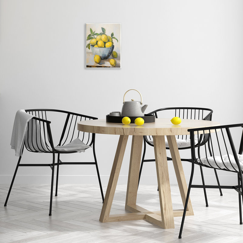 Plaque murale «Lemon Still Life» par Creative Studio