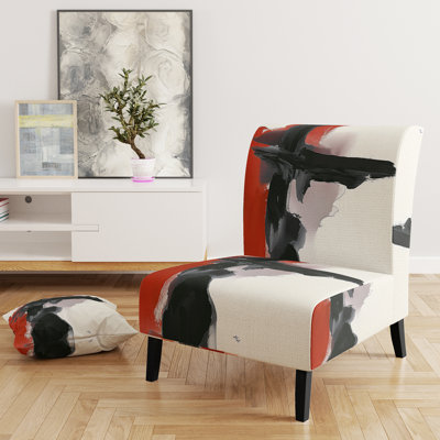 Fauteuil de chambre rembourré Geometric IV