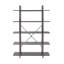 178 cm H x 119 cm W Etagere Bookcase