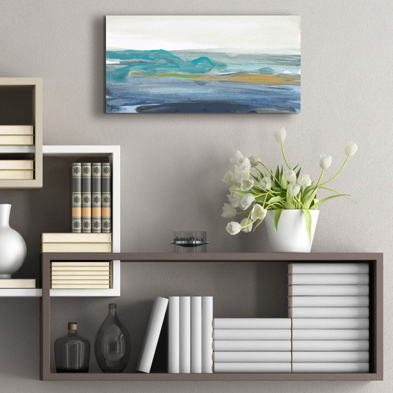 «A Breaking Wave» par Jan Weiss, H 12 po x l 24 po