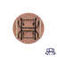 Round Metal Base Dining Table-37553585