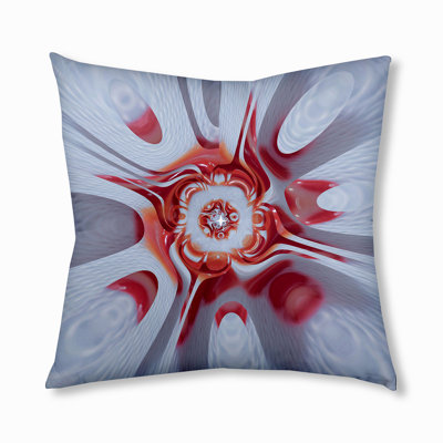 Abstract Reversible Throw Pillow