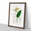 Bird Of Paradise Flower by Charles D' Orbigny - Single Picture Frame Painting-55457085-55457081