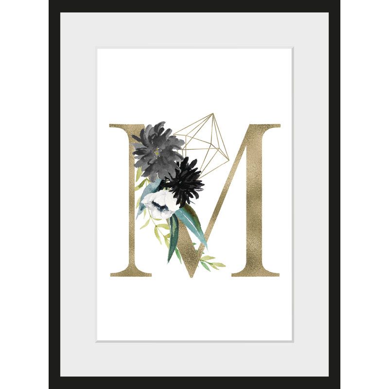Letter - Single Picture Frame Print