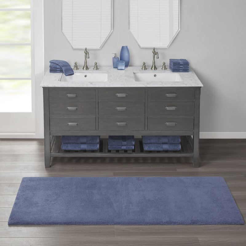 Tapis de bain, Marine, Tapis de couloir 2 pi x 6 pi