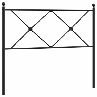Metro Lane Metal Replace Headboard White 90Cm