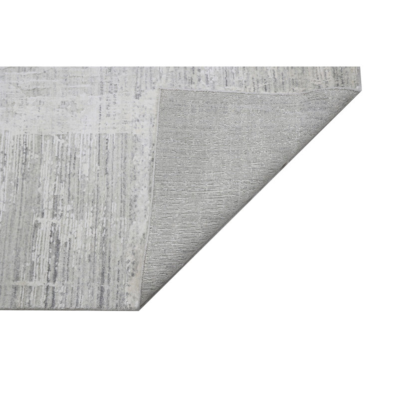 Area Rug in Ivory, Rectangle 6' x 9'