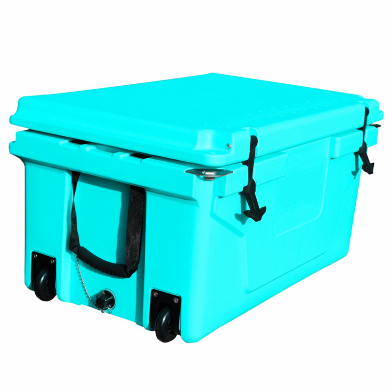 Glacière de camping MaMa 65 Quarts, blanc, Bleu
