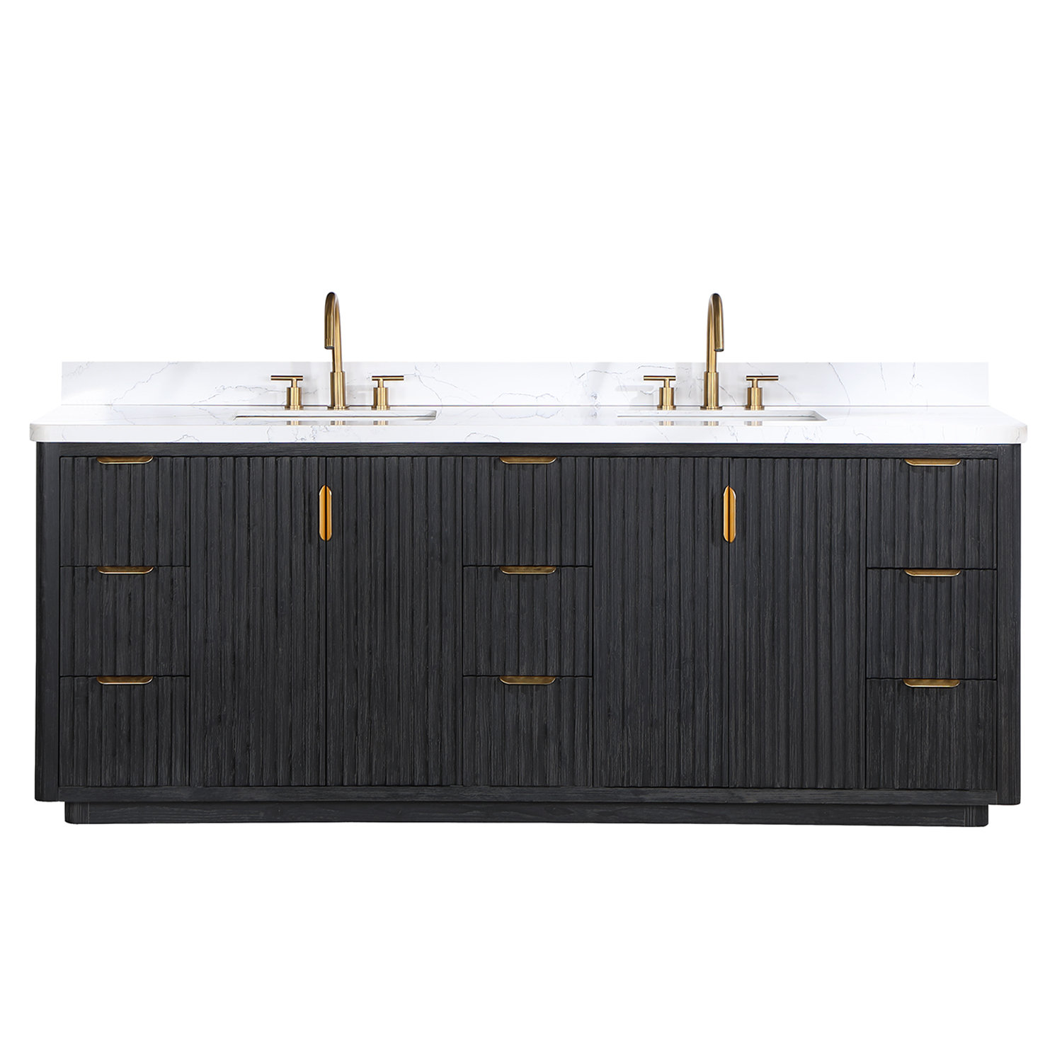 Joss & Main Thistle 84" Double Bathroom Vanity Set & Reviews - Wayfair ...
