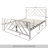 Sherrard Metal Platform Bed-528895938-528895942