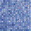 Periwinkle 5/8" x 5/8" Iridescent Glass Mosaic