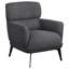 Fauteuil d'appoint rembourré de style transitionnel moderne 1Pc-954101646