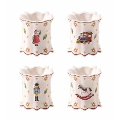 Ronds de serviette Villeroy & Boch Toy's Delight, ensemble de 4