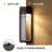 Outdoor Wall Sconce With Dusk To Dawn