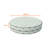 Decorative Indoor Outdoor Waterproof Round Cushion Cover, Patio UV Resistant Seat Cushion Cover-1640745974