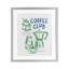 «Coffee Club Green», reproduction encadrée sous verre, conception de JJ Design House LLC-397272078-397272065