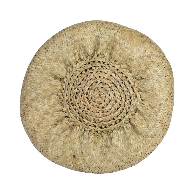 Round Seagrass Storage Baskets with Handles
