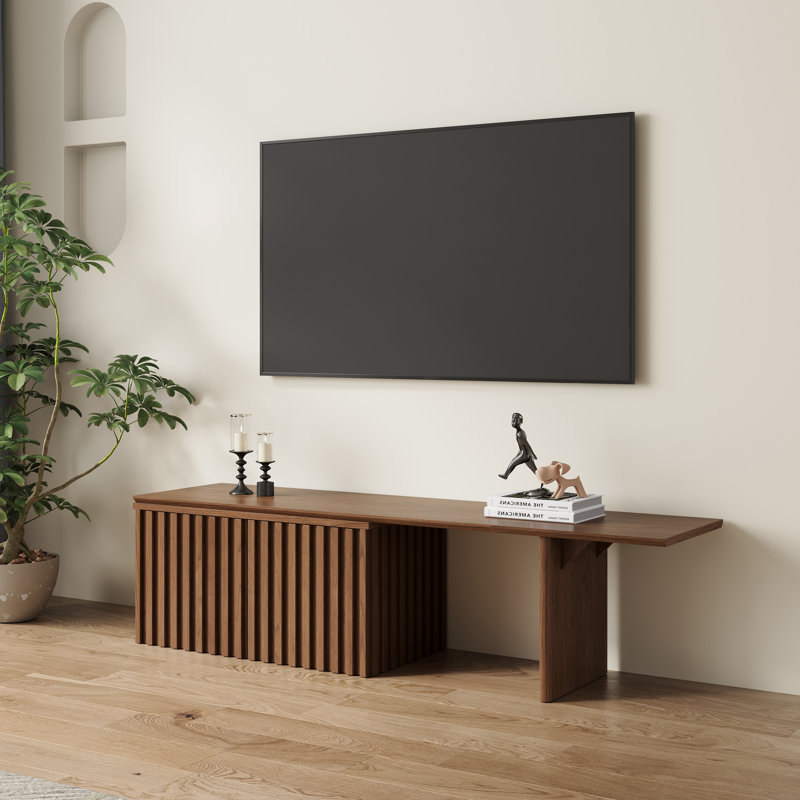 Meuble télé 63 po - 90,5 po avec meuble télé rétractable extensible