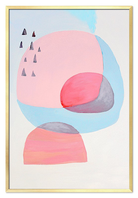 Abstraction - Wrapped Canvas Painting