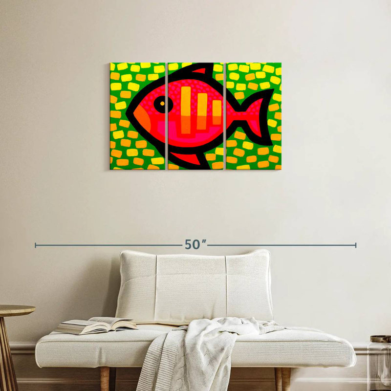 Brampt Big Fish, 20" H x 33" W