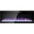 60 Inch Recessed Ultra Thin Tempered Glass Front Wall Mounted Electric Fireplace With Remote And Multi Color Flame & Emberbed, LED Light Heater-1115629400