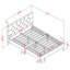 Lit plateforme tapissier à profil bas-794487485-794477099