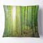 Thick Green Forest Panorama - coussin à imprimé paysage-586635799-586635786