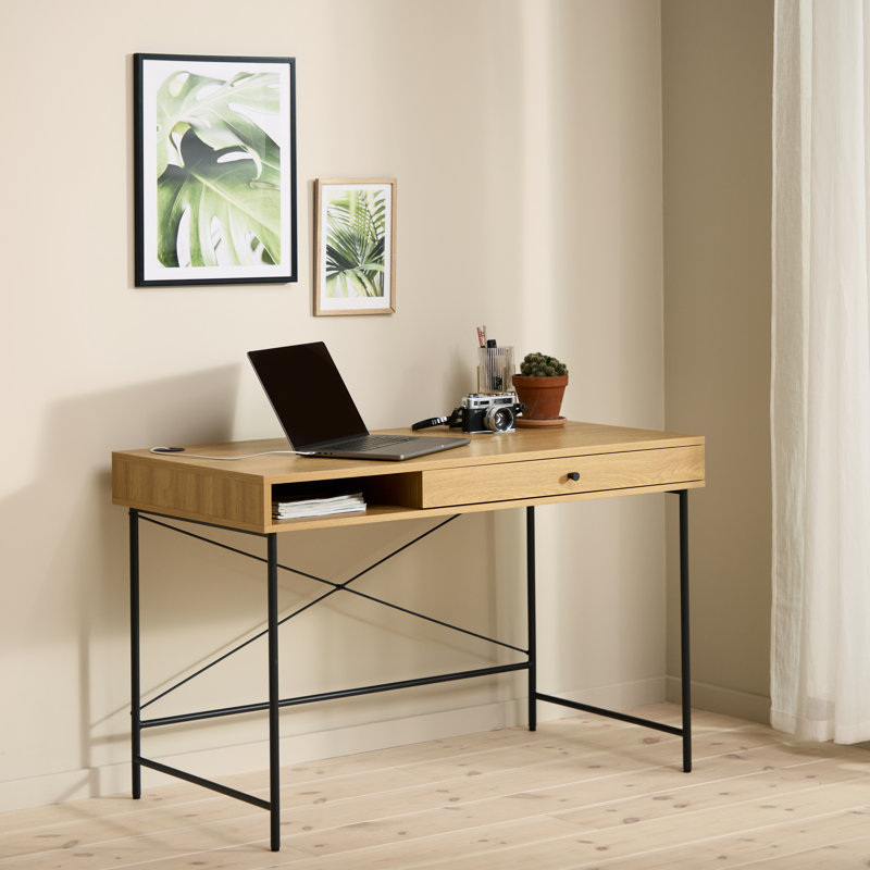 Dover Metal Base Writing Desk
