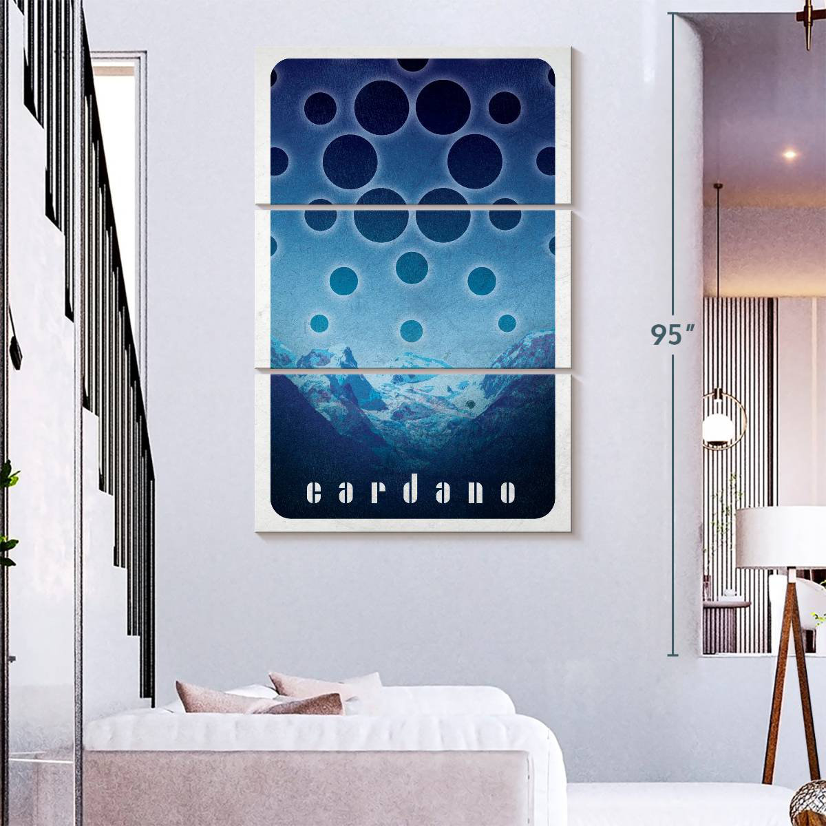 Ebern Designs Tergel Cryptocurrency Cardano Logo IV | Wayfair