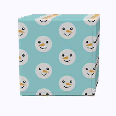 Ekkam Cotton Abstract Square Napkin