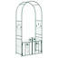 102cm W x 50cm D Steel Arbour-125281672