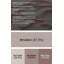 Minimalisme 86, art mural sur toile grise-1224686789