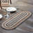 Sawyer Mill Charcoal Creme Jute Table Runner-295655193