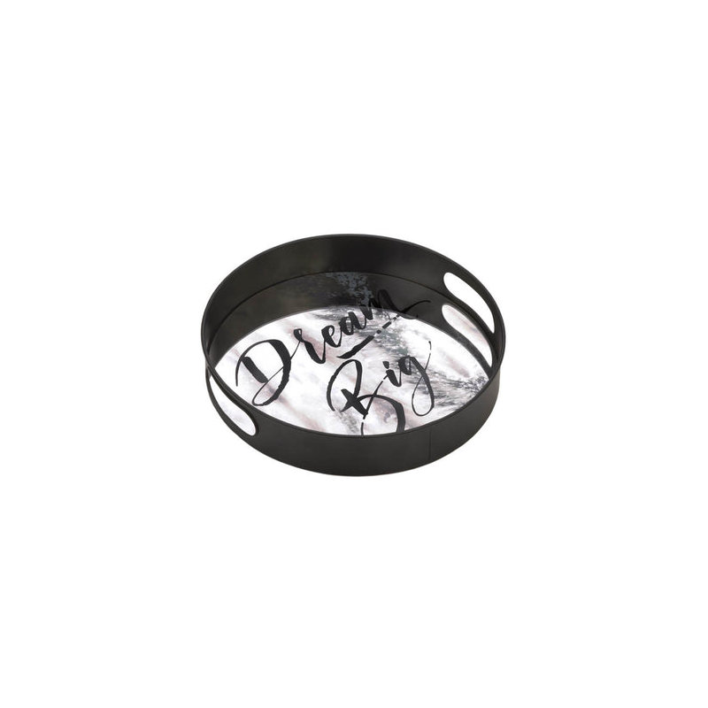 PLATEAU DE GRAND MIROIR Positano Dream, H 15 po x l 14,2 po x P 3,8 po