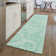 Premium Machine Washable Apodaca Teal Rug