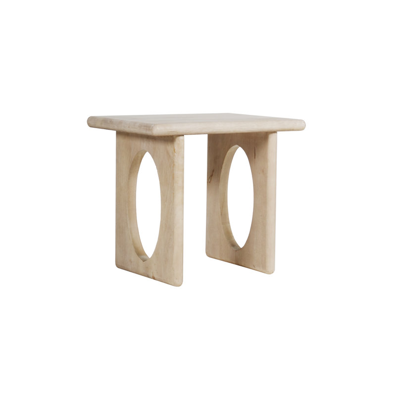 Table de bout en frêne bruni Sausalito (1 par boîte), Frêne bruni