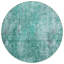 Tapis bleu sarcelle lavable à la machine intérieur / extérieur Ayush ACN655-882542275