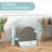 Sabrina Enclosed Standard Litter Box with Scoop-128412575